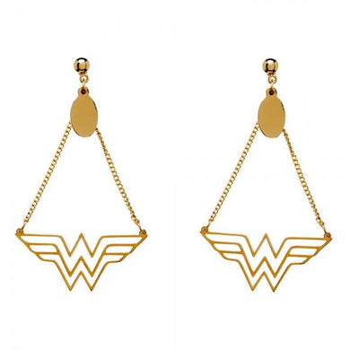 Wonder Woman Dangle Earrings - GamersTwist