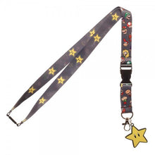 Super Mario Brothers Star Lanyard - GamersTwist