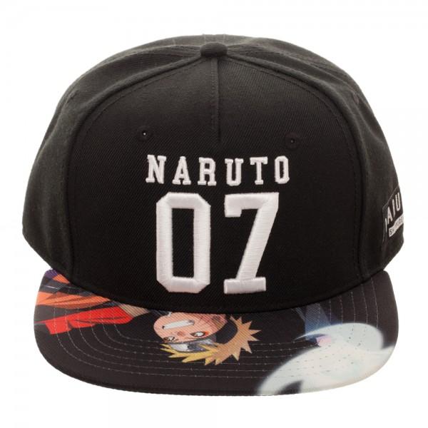 Naruto Sublimated Bill Snapback Hat - GamersTwist