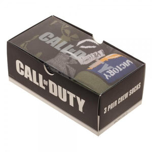 Call of Duty 3 Pair Socks - GamersTwist